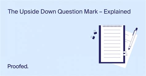 What Does A Upside Down Question Mark Mean