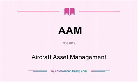 what does aam stand for in aviation