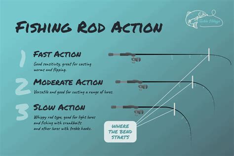 what does action mean on fishing rod