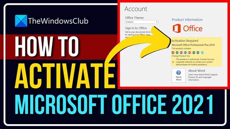 What Does Activate Office Mean
