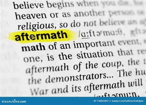 What Does Aftermath Mean In Reading