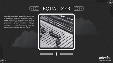 What Does An Equaliser Do