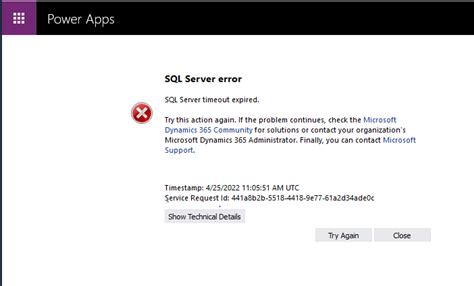 what does api timeout error mean on xfinity