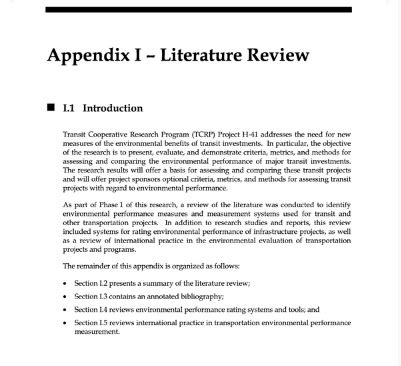 what does appendix in a document mean