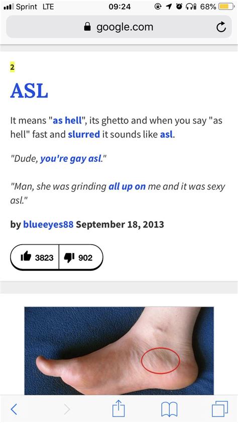 What Does Asl Urban Dictionary