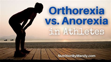 What Does Athletic Anorexia Mean