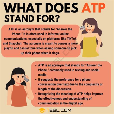 what does atp mean in text