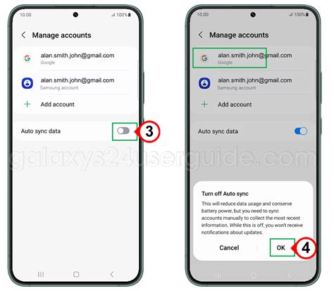 what does auto sync data do on android