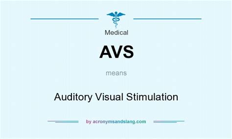 what does avs stand for medically