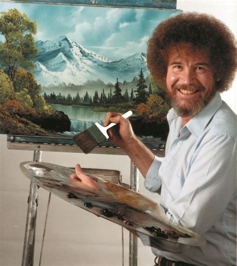 What Does Bob Ross Use To Paint