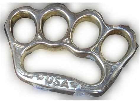 What Does Brass Knuckles Symbolize