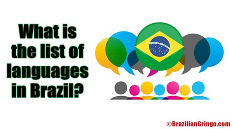 what does brazil speak language