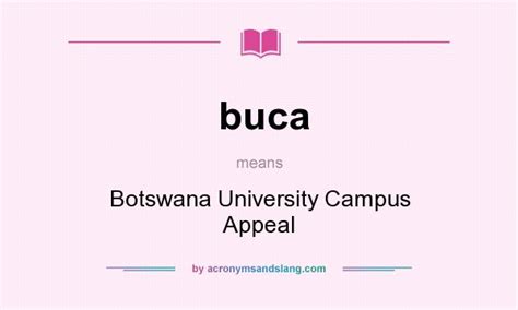 What Does Buca Mean