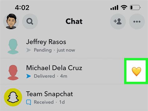 what does camera mean on snapchat