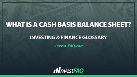 what does cash basis mean