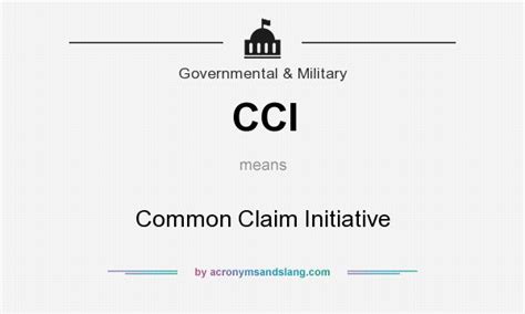 what does cci stand for usaf