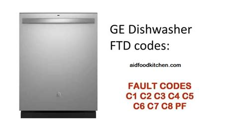 What Does Cd Mean On Dishwasher