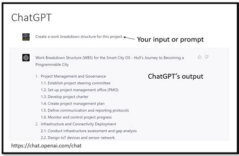 what does chatgpt projects do