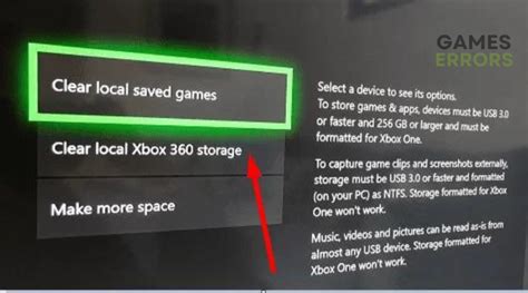 What Does Clearing Xbox 360 Storage Do