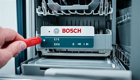 What Does Code E15 Mean On A Bosch Dishwasher