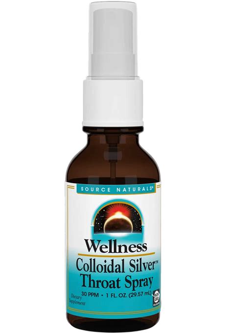 What Does Colloidal Silver Throat Spray Do