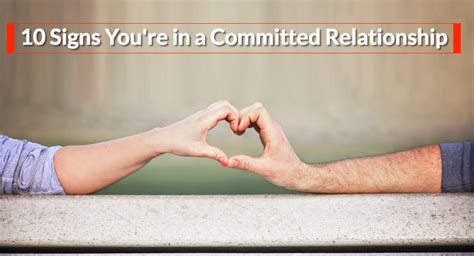What Does Commitment Mean In Relationship