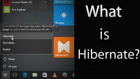 What Does Computer Hibernate Mean