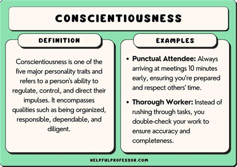 What Does Conscientious Mean