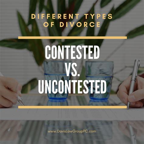 what does contested and uncontested mean