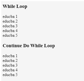 What Does Continue Mean In Javascript