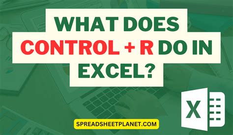 what does control l do in excel