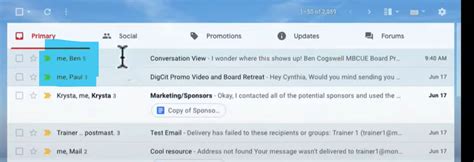 what does conversation view do in gmail