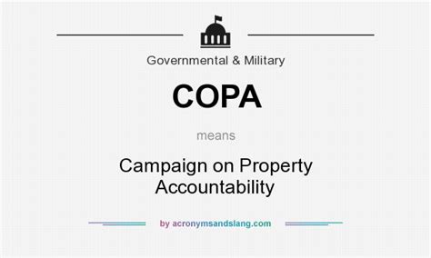 what does copa stand for in accounting