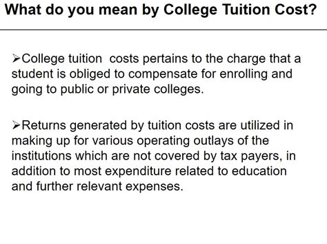 what does cost of attendance mean for college
