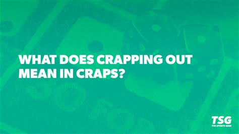 What Does Crapping Mean