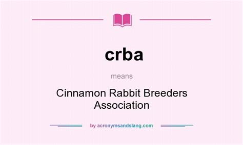 what does crba stand for