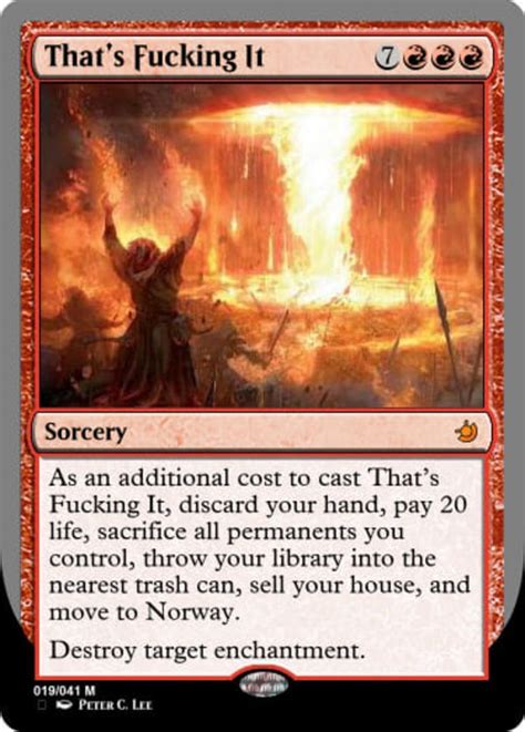 what does destroy mean in magic the gathering