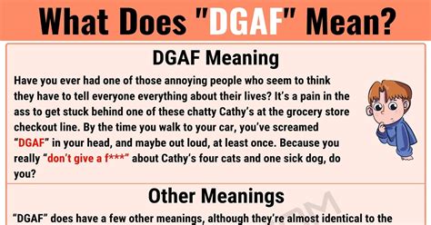 what does dgaf mean in text