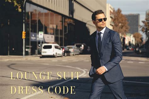 What Does Dress Code Lounge Suit Mean