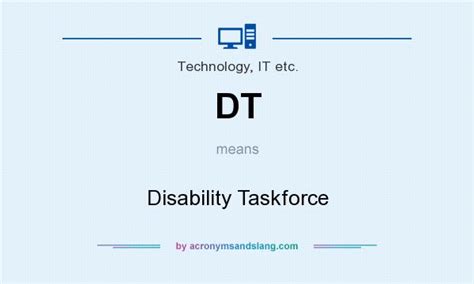 what does dt stand for in technology