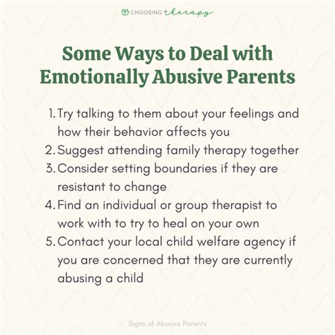 what does emotional abuse from a mother look like