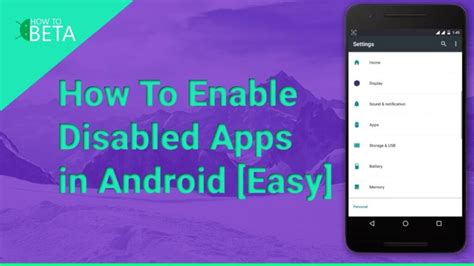 What Does Enable App Mean