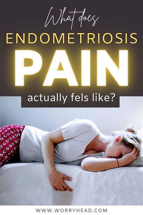 what does endometriosis pain feel like