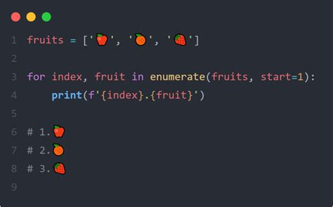 what does enumerate do in python