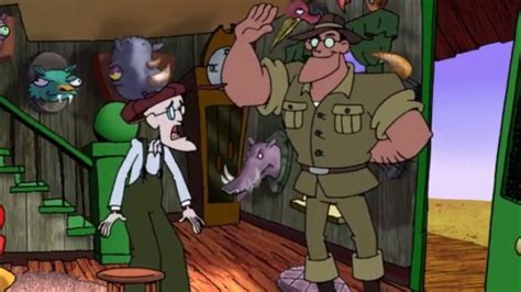 what does eustace say to courage in the intro