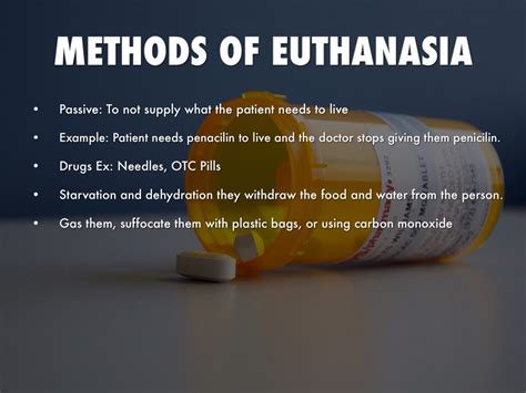 what does euthanasia involve