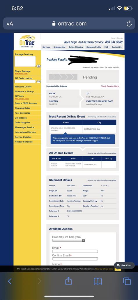 What Does Exception Mean Ontrac
