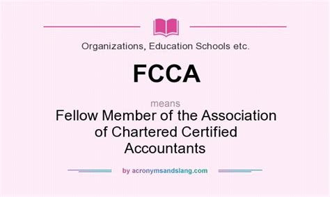 what does fcca stand for