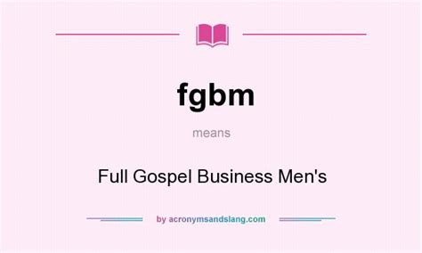 what does fgbm mean