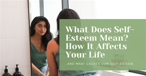 What Does Fluctuating Self Esteem Mean